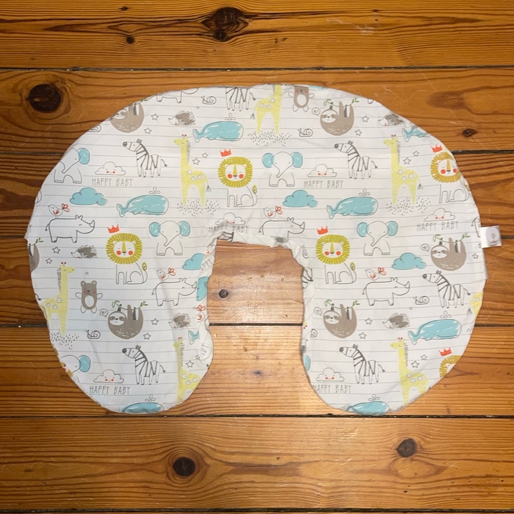 Boppy zoo animal cover perfect condition
